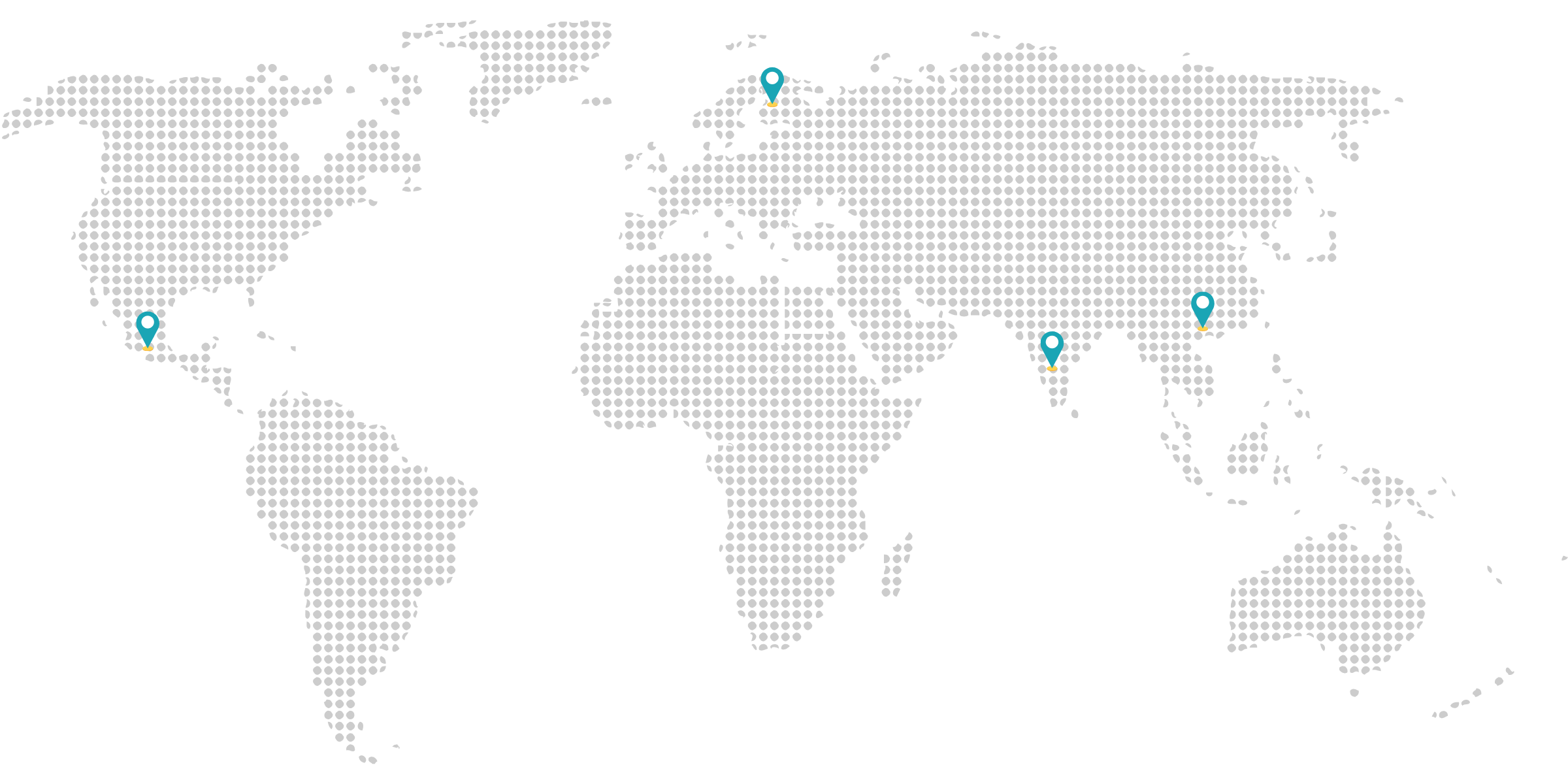 Mapa de fabricantes estratégicos: México, Europa y Asia