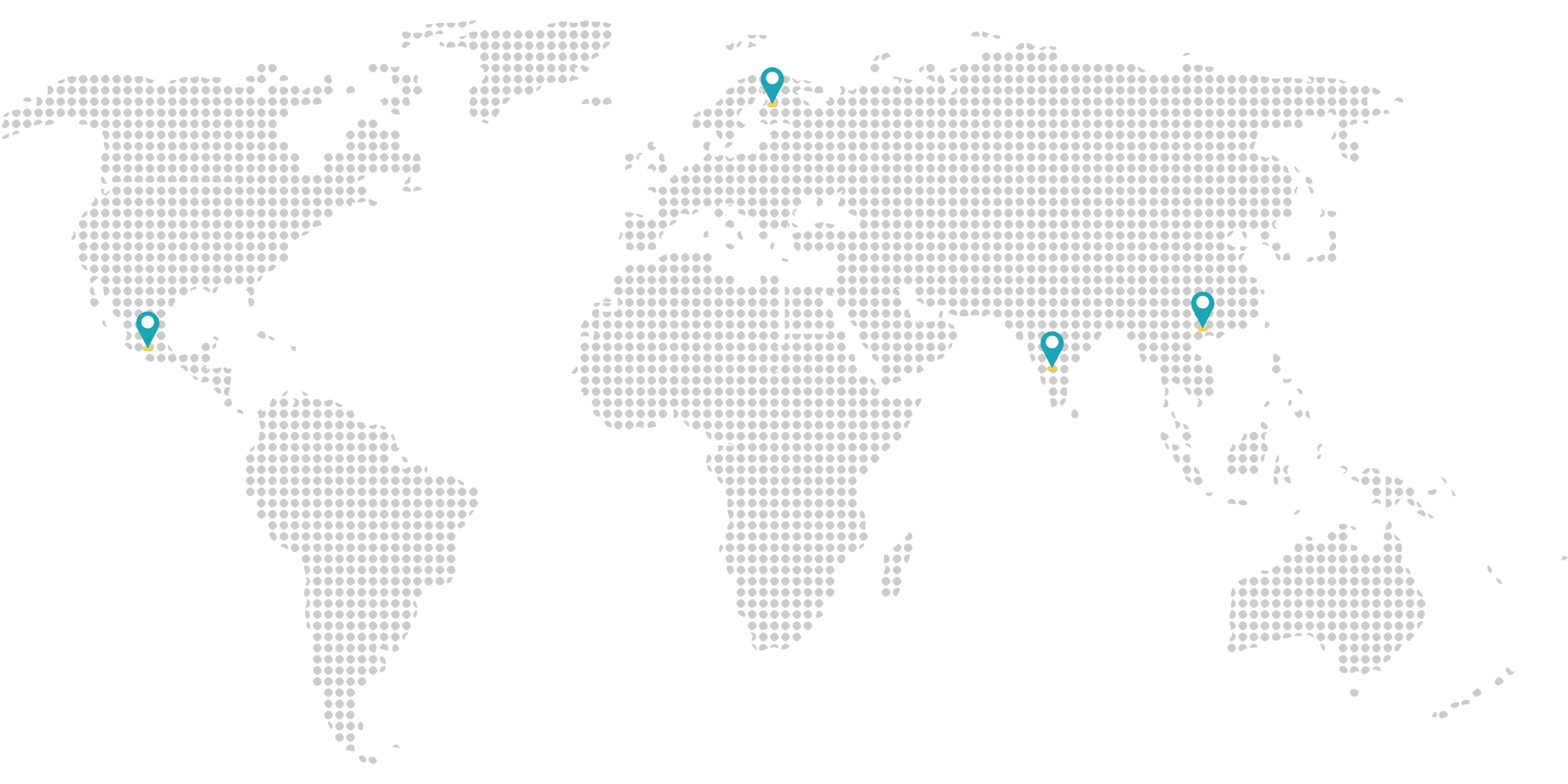 Mapa de fabricantes estratégicos: México, Europa y Asia