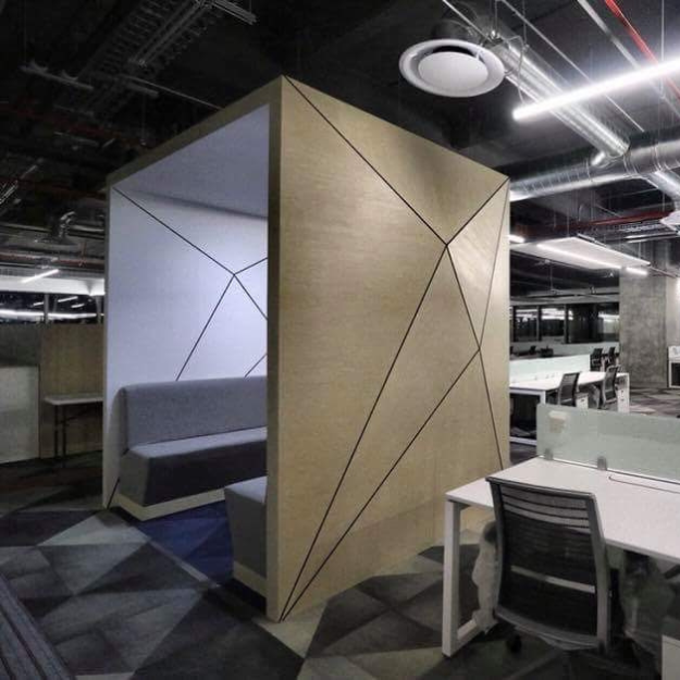 Mobiliario para coworking personalizado para Cliente corporativo