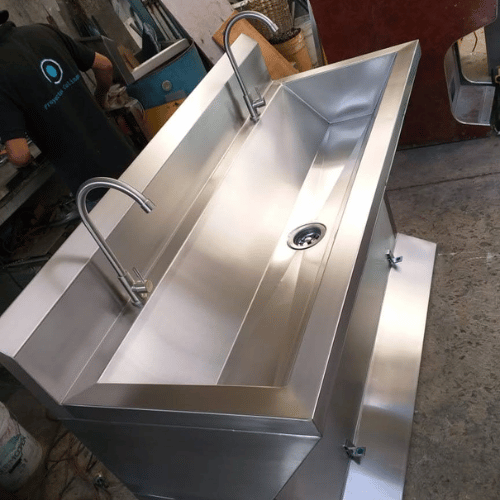 Muebles de acero a medida personalizado para Cliente corporativo