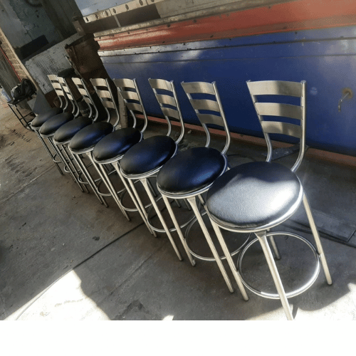 Sillas de acero personalizadas personalizado para Cliente corporativo