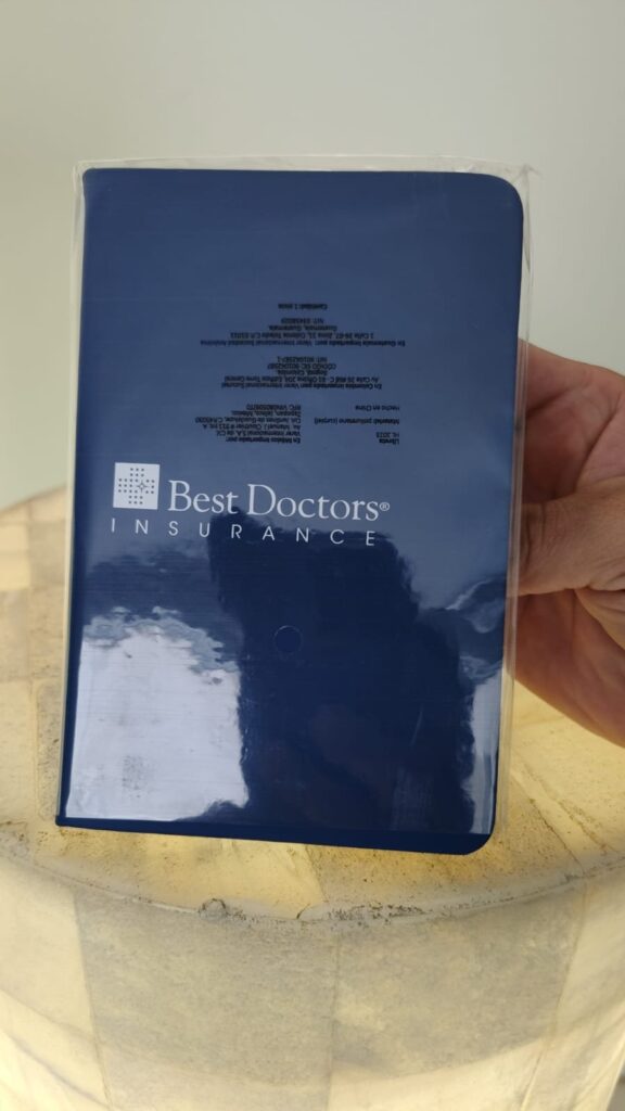 Libretas corporativas personalizado para Best Doctors