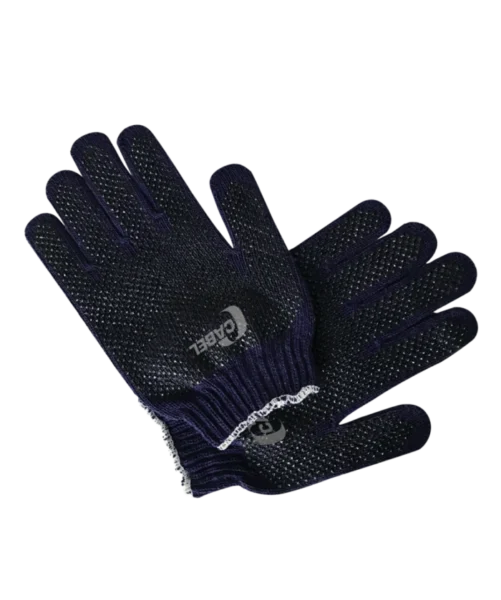Guante Antiresbalante DE Algodón Azul