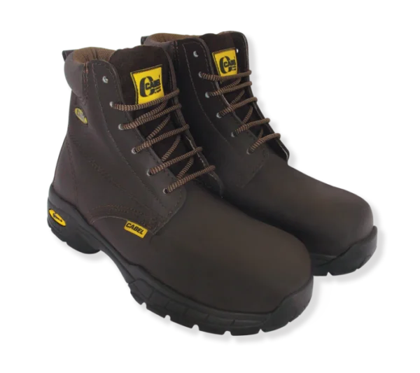 Calzado DE Seguridad Para Hombre Cab-67C Café