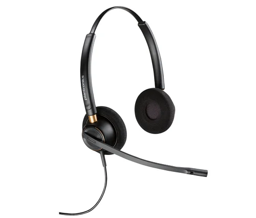 HP POLY ENCOREPRO 520 WITH QUICK DISCONNECT BINAURAL HEADSET