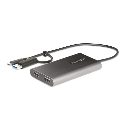 ADAPTADOR USB-C A HDMI DOBLE 4K A 60HZ PD DE 100W TIPO C