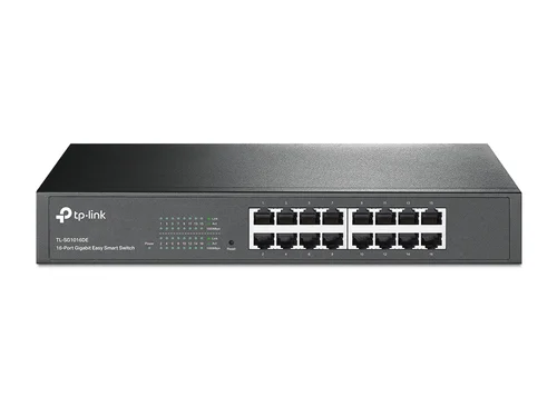TP-LINK SWITCH NO ADMINISTRABLE DE 16 PUERTOS GIGABIT EASY SMART