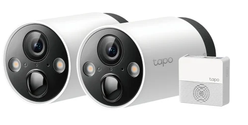 TP-LINK CAMARA WIFI DE SEGURIDA DE BATERIAS PARA EXTERIOR VIDEO 2K