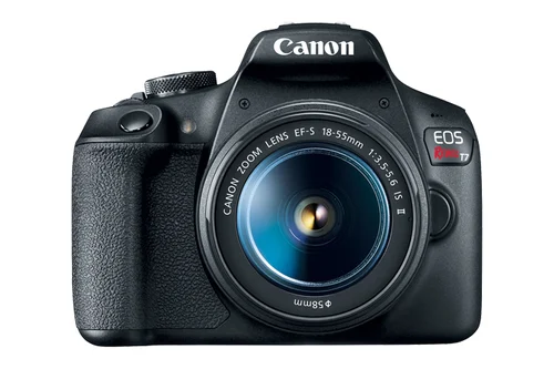CAMARA EOS REBEL T7 CON LENTE EF-S 18 55MM