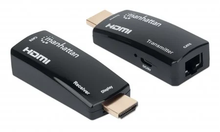 EXTENSOR VIDEO HDMI 60M VIA CAT 5/6 COMPACTO