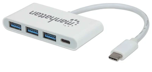HUB USB-C  3 PTOS A 1 PTO C