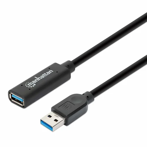 CABLE USB V3.0 EXT. ACTIVA 5.0M NEGRO