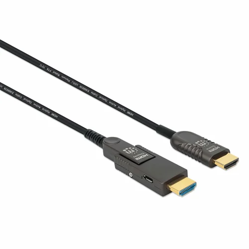 CABLE HDMI FIBRA OPTICA M-M  4K 60HZ 50.0M CONECTOR DESMONTABLE