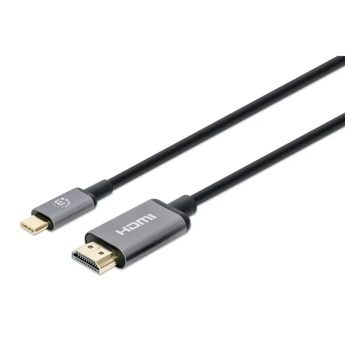 CABLE USB-C A HDMI M 1.0M 4K 60HZ NEGRO
