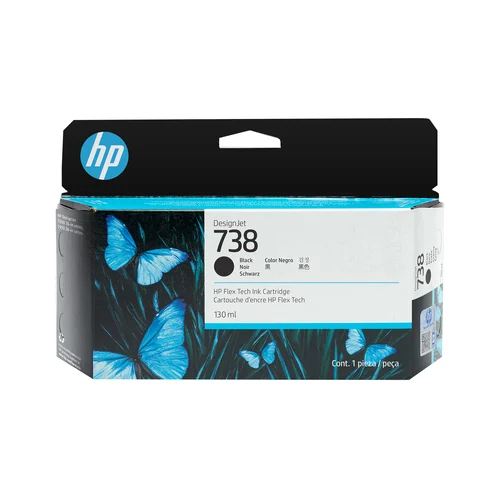 HP 738 NEGRO 130ML DESIGNJET INK CARTRIDGE 498N4A