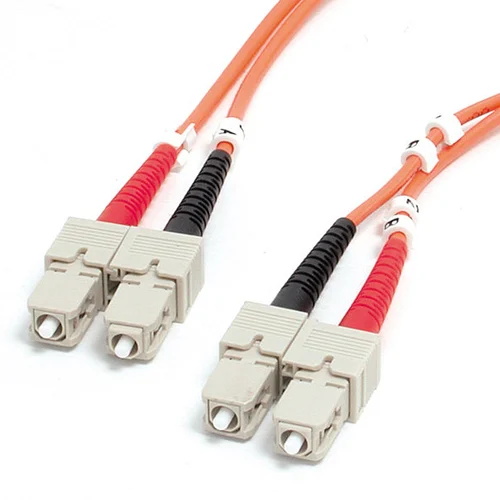 CABLE DE FIBRA 1M – MULTIMODO DUPLEX 62.5-125 LSZH – SC-SC