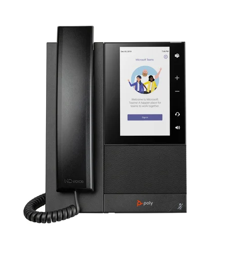 HP POLY CCX 505 BUSINESS MEDIA PHONE FOR MICROSOFT TEAMS AND POE