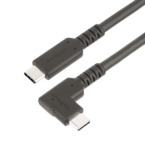CABLE 1M USB-C RESISTENTE ACODADO A LA DERECHA TIPO C