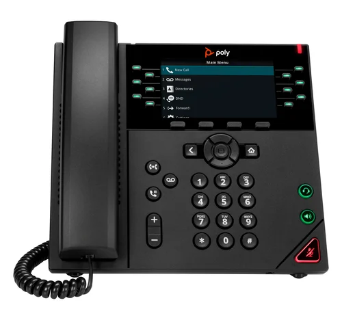 HP POLY VVX 450 12-LINE IP PHONE AND POE