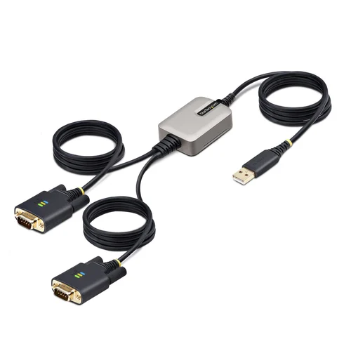 ADAPTADOR SERIE USB A SERIAL 2 PUERTOS 4M FTDI RS232