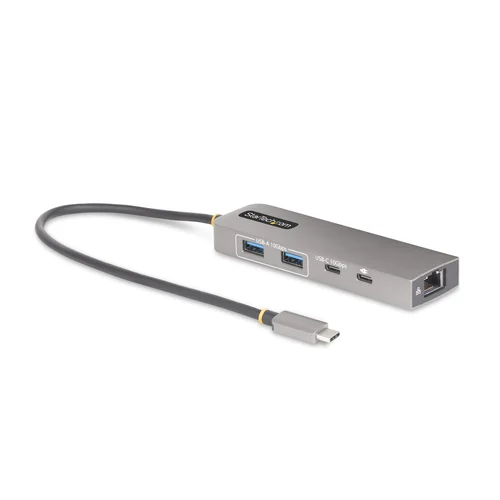 HUB USB-C 3 PUERTOS 2.5GBE PD DE PASO USB 3.2 10GBPS