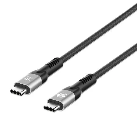 CABLE USB C V4 THUNDERBOLT4 C-C 1.0M 8K 240W NEGRO