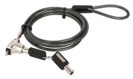 CANDADO LAPTOP NANO LLAVE 1.8MT GRIS