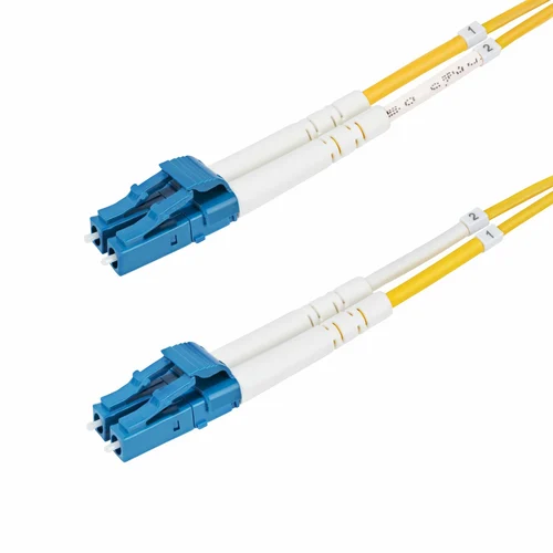 CABLE DE FIBRA OPTICA LC A LC UPC OS2 MONOMODO DE 5M