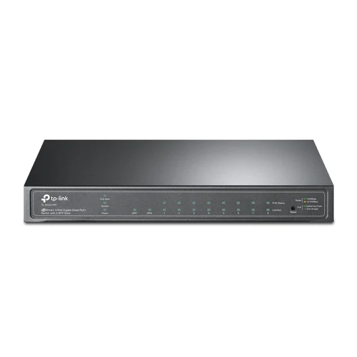 SWITCH SMART GIGABIT POE DE 8 PUERTOS CON 2 RANURAS SFP