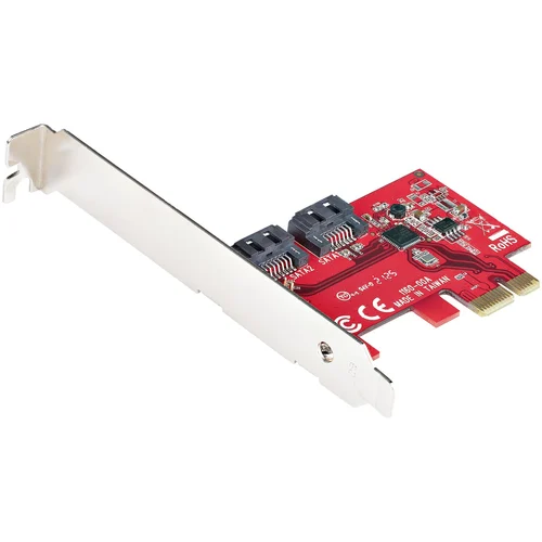 TARJETA PCIE CONTROLADORA 2 PUERTOS SATA ASM1061 SIN RAID