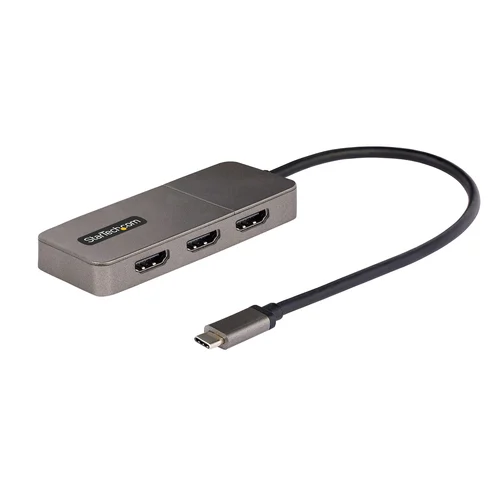 HUB MST USB-C 3 PUERTOS HDMI 4K 60HZ DP 1.4 DSC WINDOWS