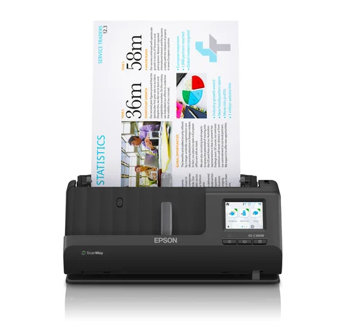 ESCANER WORKFORCE ES-C380W 600 600 DPI USB 2.0 30PPM/60IMP PORTATI
