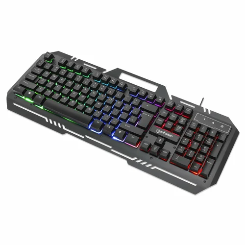 TECLADO GAMING LED CON PANEL METLICO PARA CELULAR