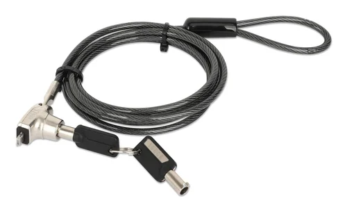 CANDADO LAPTOP NANO LLAVE 1.5M GRIS