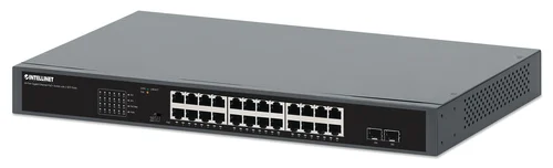POE PLUS SWITCH GB 24 PTOS 19 30W PTO 370W 2 SFP PORTS