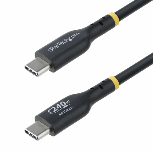 CABLE DE CARGA USB-C TIPO C 4M CERTIFICACION USB-IF – 240W