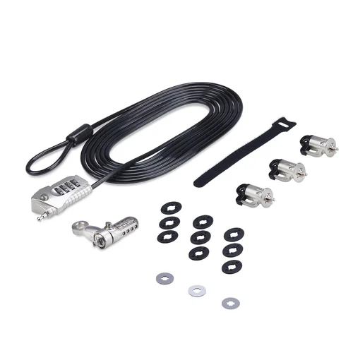 JUEGO DE CANDADO CABLE PARA COMPUTADORA Y PERIFERICOS – 3M