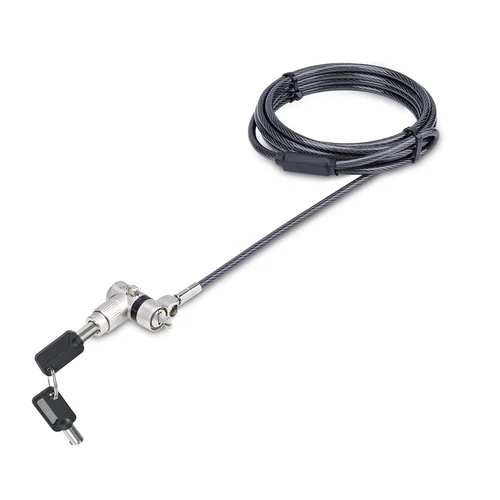 CABLE DE SEGURIDAD CON CANDADO UNIVERSAL 3 EN 1 DE LAPTOP