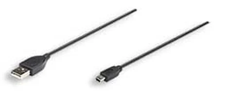 CABLE USB V2.0 A-MINI B 3.0M NEGRO