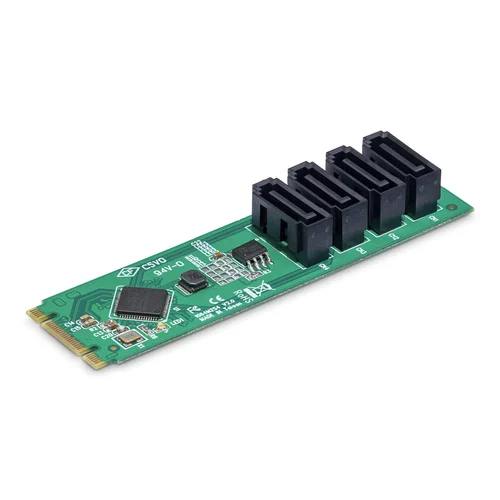 4 PORT M.2 TO SATA ADAPTER CARD FOR HDD/SSD