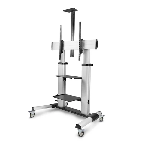 MOBILE TV TROLLEY WITH WHEELS FOR TV UP TO 100/100KG