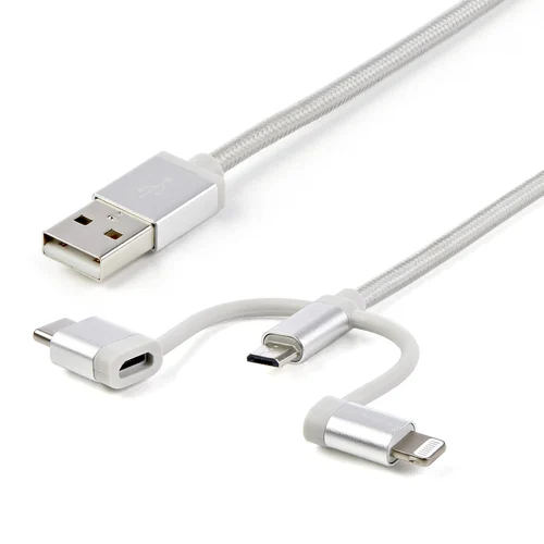 1.8M LIGHTNING/USB-C/MICRO-USB USB CHARGING CABLE