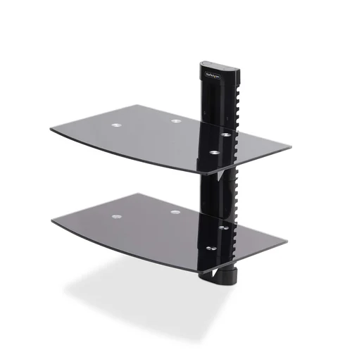 WALL MOUNT FLOATING AV SHELVES – ADJUSTABLE