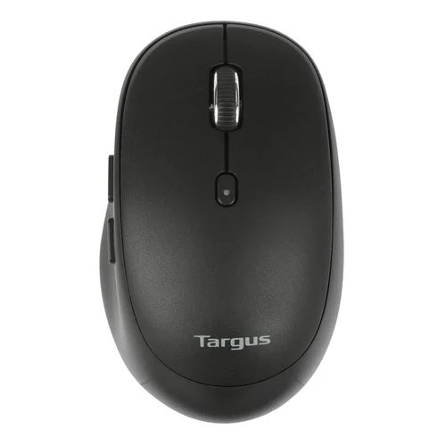MIDSIZE COMFORT MULTI-DEVICE ANTIMICROBIAL WIRELESS MOUSE BLACK
