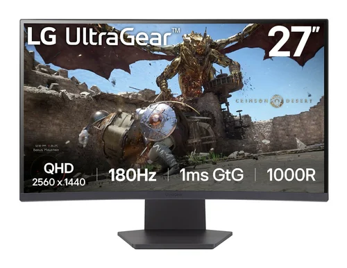 MONITOR GAMING CURVO QHD 1000R 27IN 180 HZ 1MS