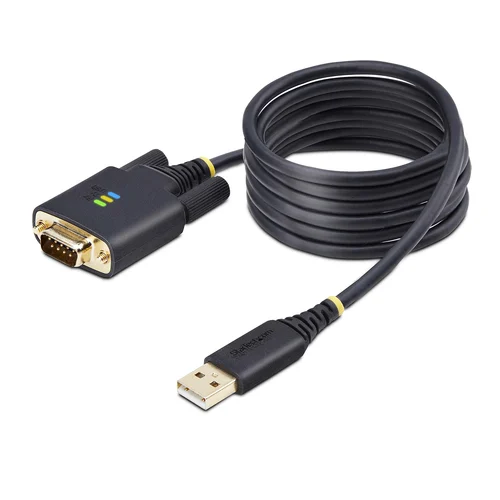 CABLE ADAPTADOR USB A SERIAL RS232 FTDI DE 2M RETENCION COM
