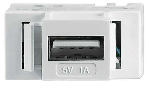 COPLE USB KEYSTONE BLANCO 1A