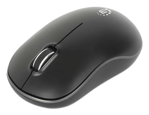 MOUSE OPTICO INALAMBRICO 3 BOTONES 2.4G NEGRO