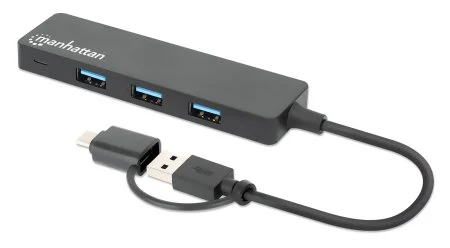 HUB USB-A/C V3.2 4 PTOS A 5GBPS