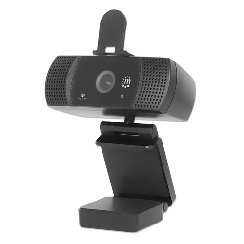 CAMARA WEB FULL HD USB ROTACION 360 NEGRA